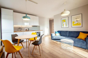 Modern, two bedroom, shipyard view apartment by Grand Apartments